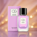Charade Eau De Parfum 50ml bottle with elegant amber glass and stylish box