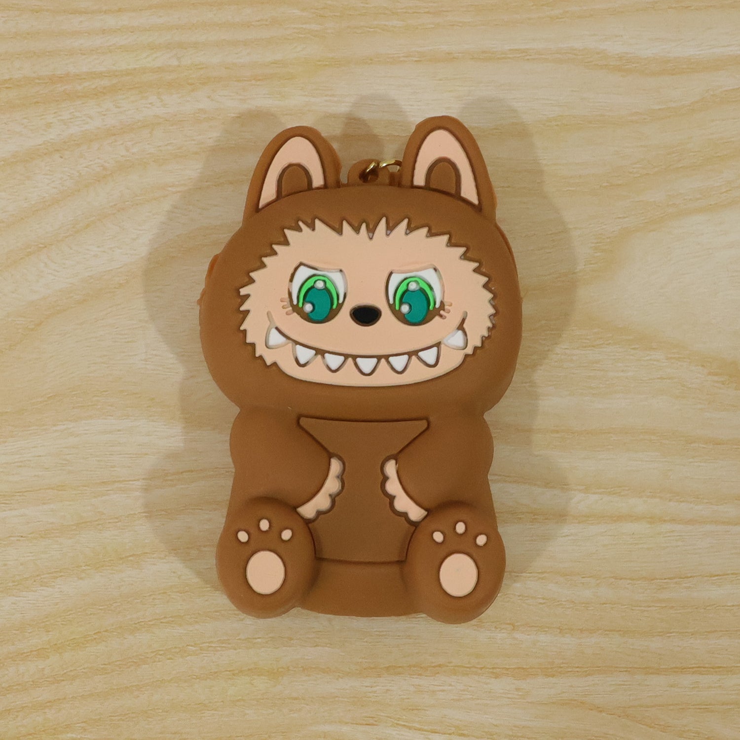 Stylish cartoon character keychain pouch for accessories
