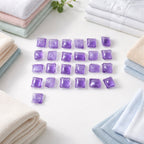 Laundry detergent pods in a compact pack for effective laundry cleaning