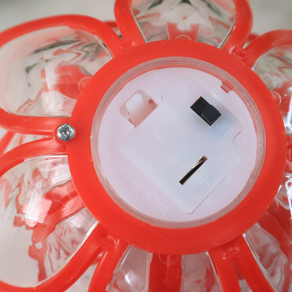 Portable lotus shaped LED flameless candles perfect for pooja and meditation rooms