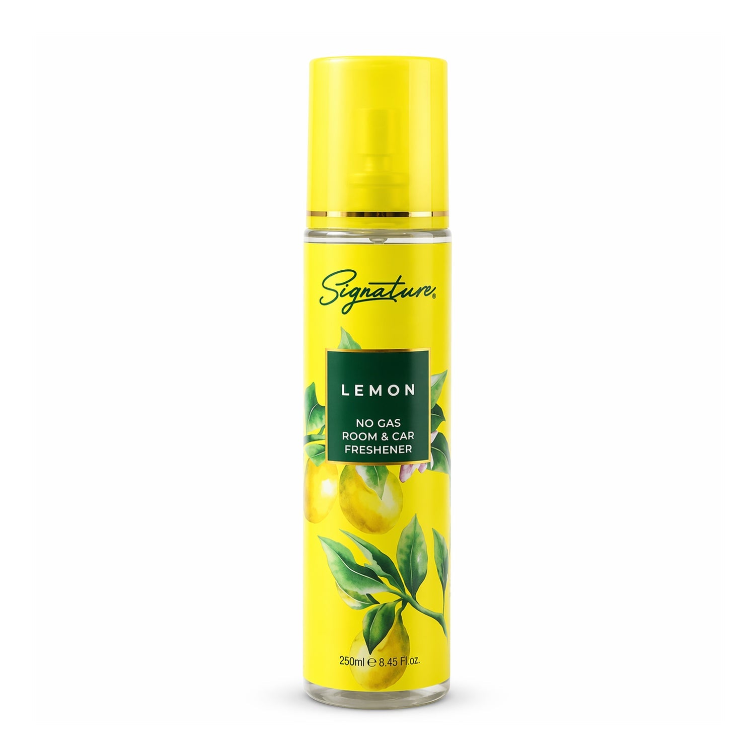 Air freshener lemon scent ideal for home and vehicle