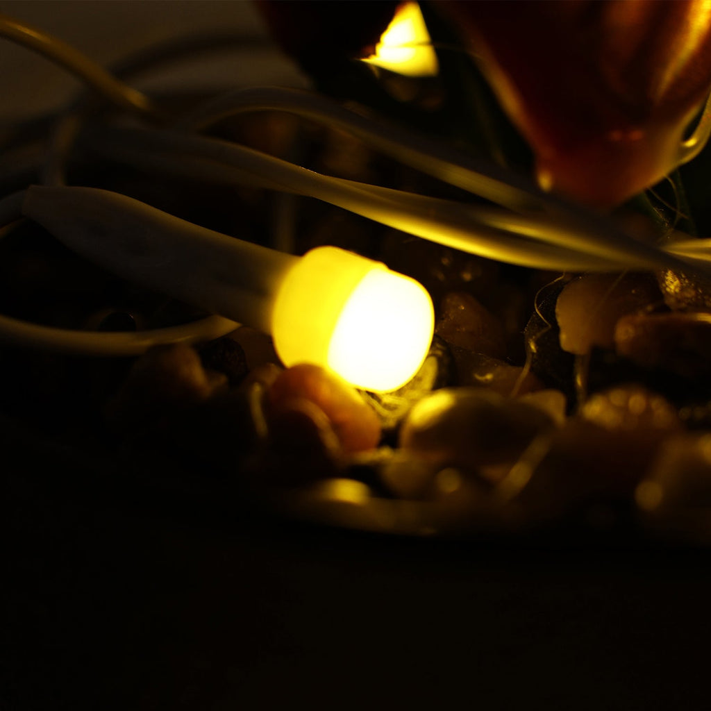 Flexible decorative LED wire lights ready for hanging