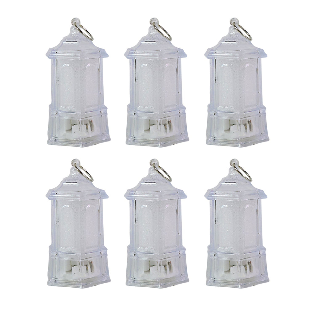 Warm white LED decorative hanging lantern candles perfect for festival and wedding decor