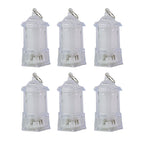 Warm white LED decorative hanging lantern candles perfect for festival and wedding decor