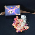 Flexible and reusable flower LED string lights for indoor and outdoor use