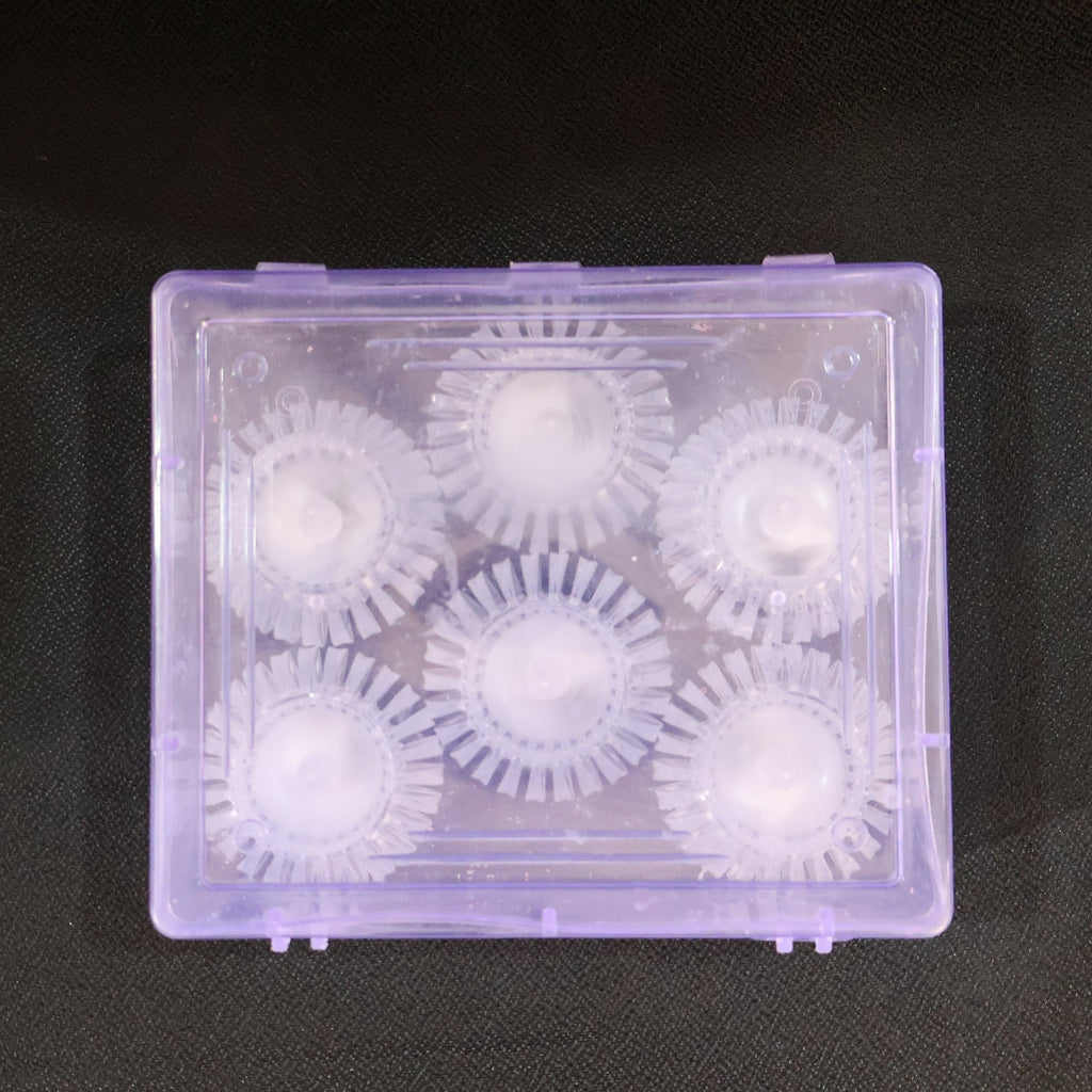 Ambient lighting using LED flameless tealight candles in crystal design