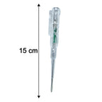 Size comparison of digital voltage tester pen for easy portability