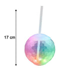 Lightweight glowing LED drink cup for indoor and outdoor celebrations