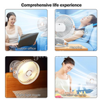 Compact portable mini fan ideal for travel and office use