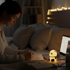 Kids panda night lamp with soft LED glow