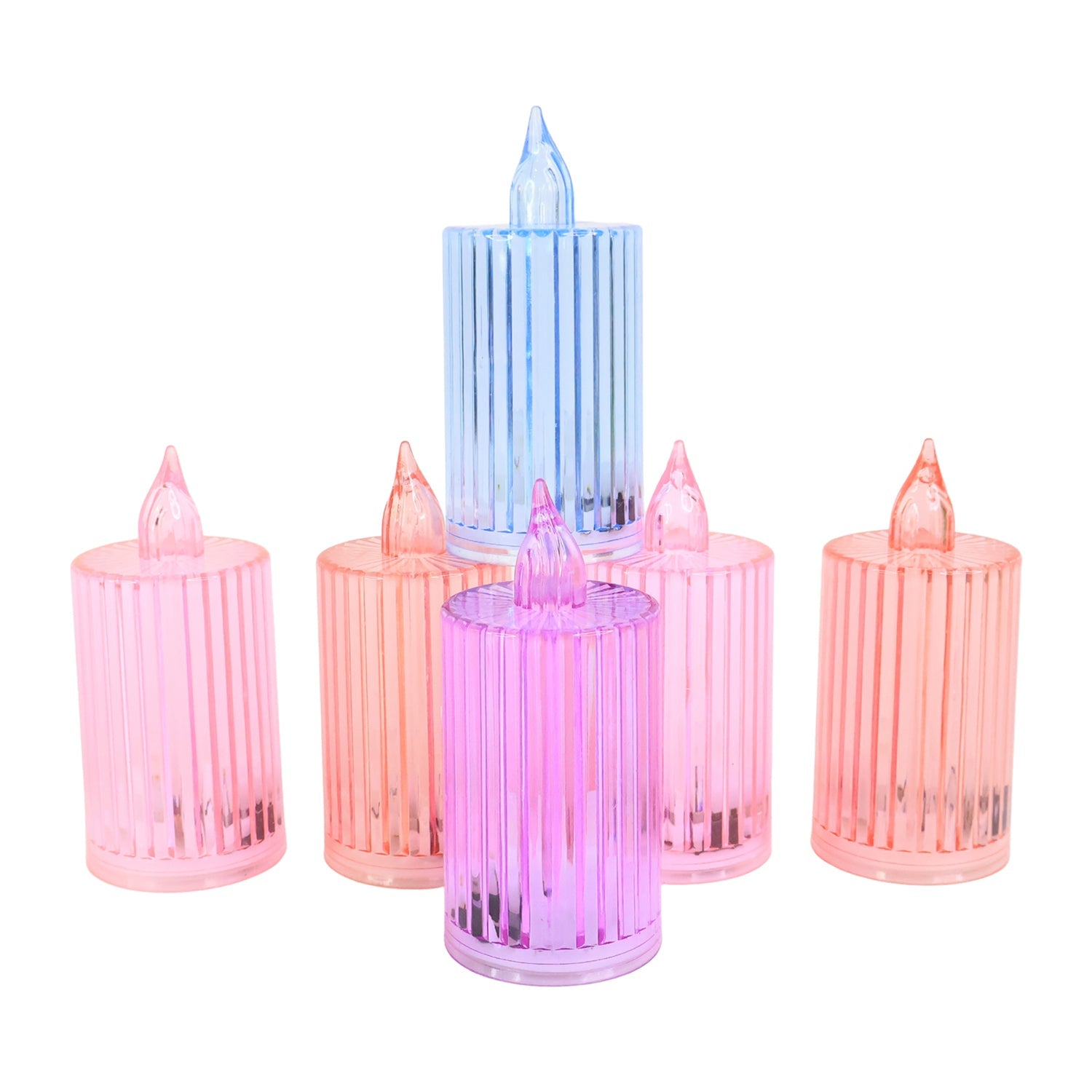 Safe indoor flameless LED candles perfect for home decor