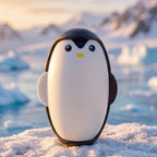 Cleaning clothes with penguin lint roller