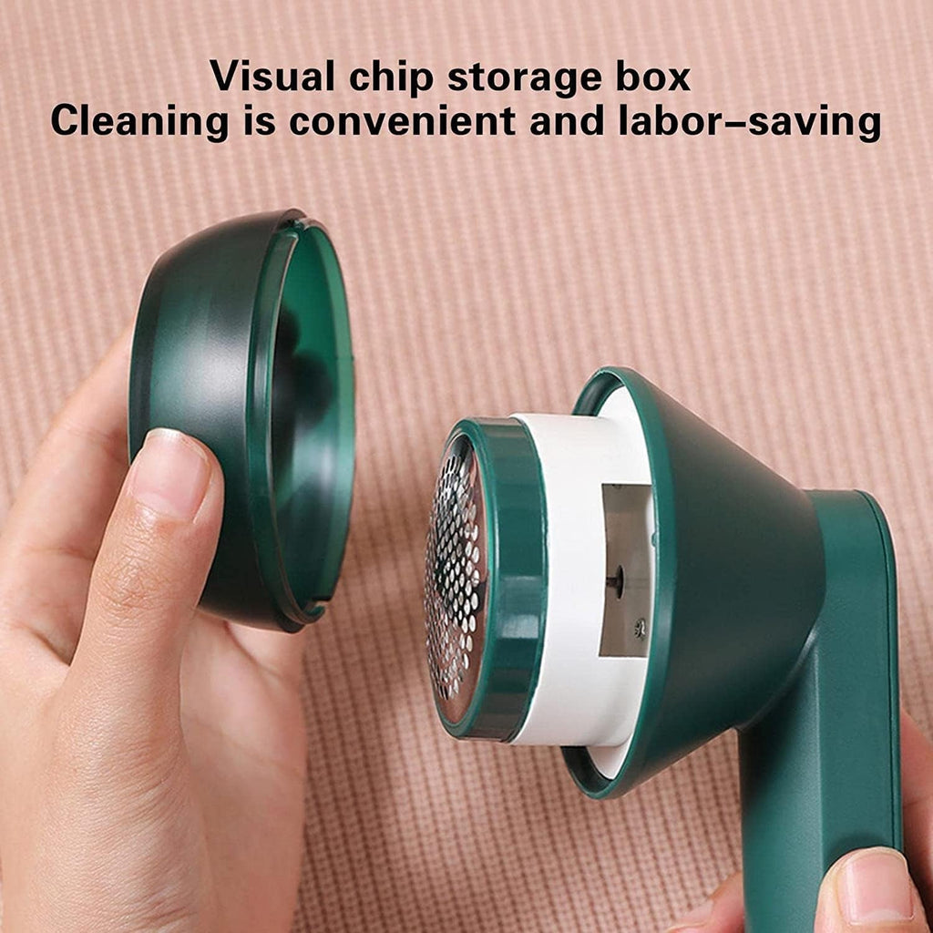 Efficient fabric fuzz remover suitable for home and travel use