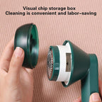 Efficient fabric fuzz remover suitable for home and travel use