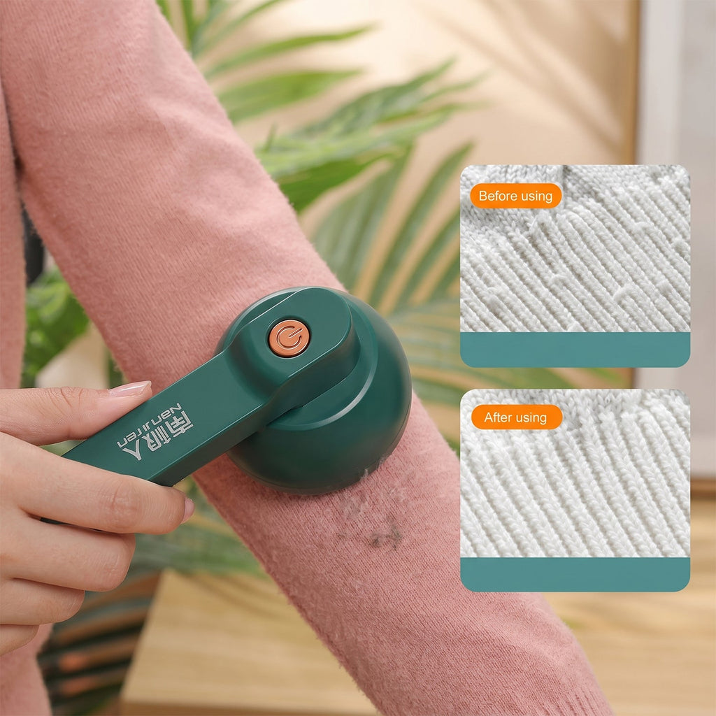 USB powered electric fabric lint remover for clothes and home fabrics
