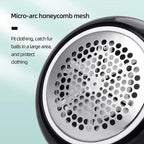 Electric fuzz and pill remover with cleaning brush included