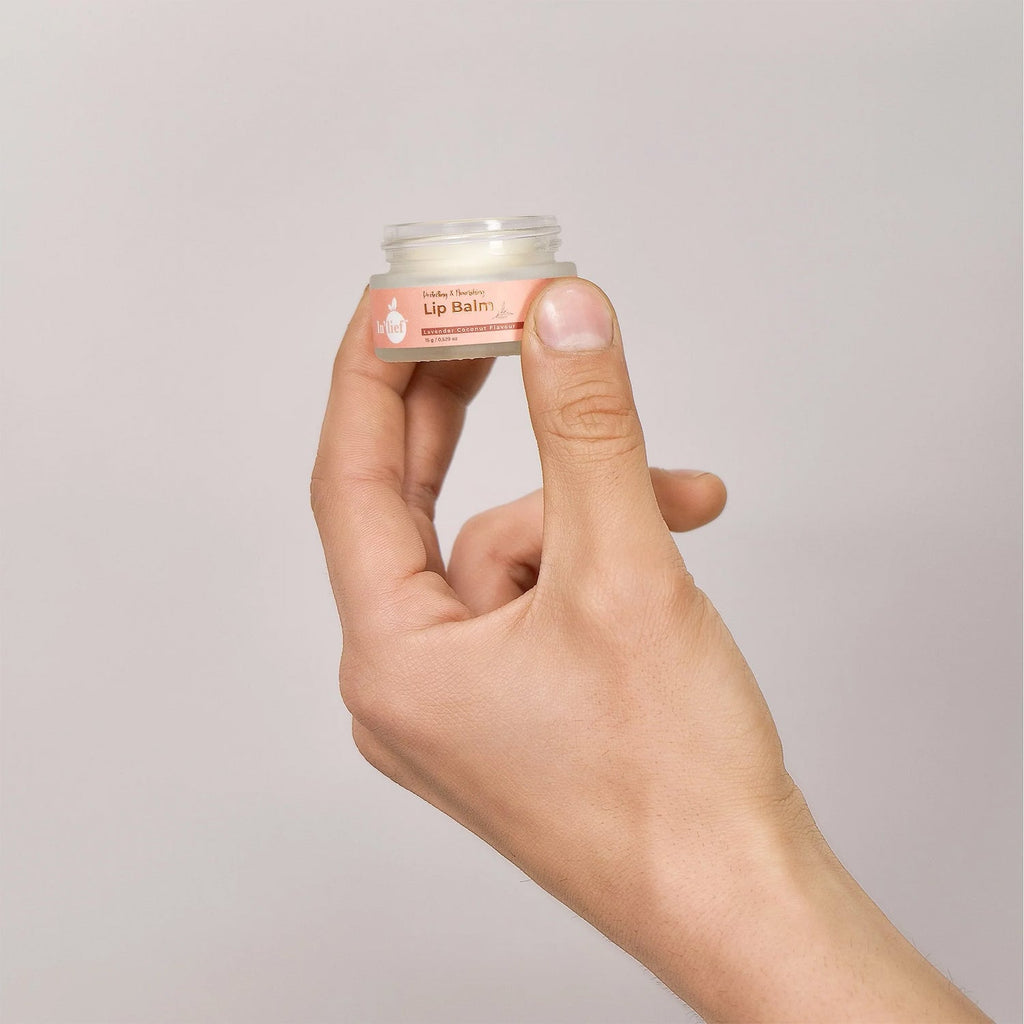 Travel-friendly In'lief hydrating lip balm for daily lip care