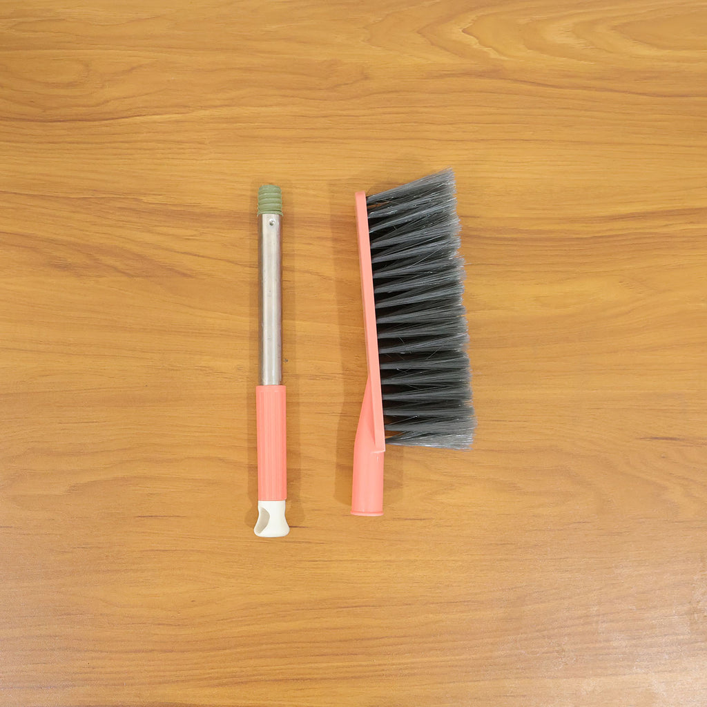 Cleaning brush used for dust removal on furniture and car interiors