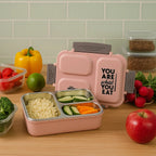 Compact and stylish stainless steel lunch box ideal for office and school