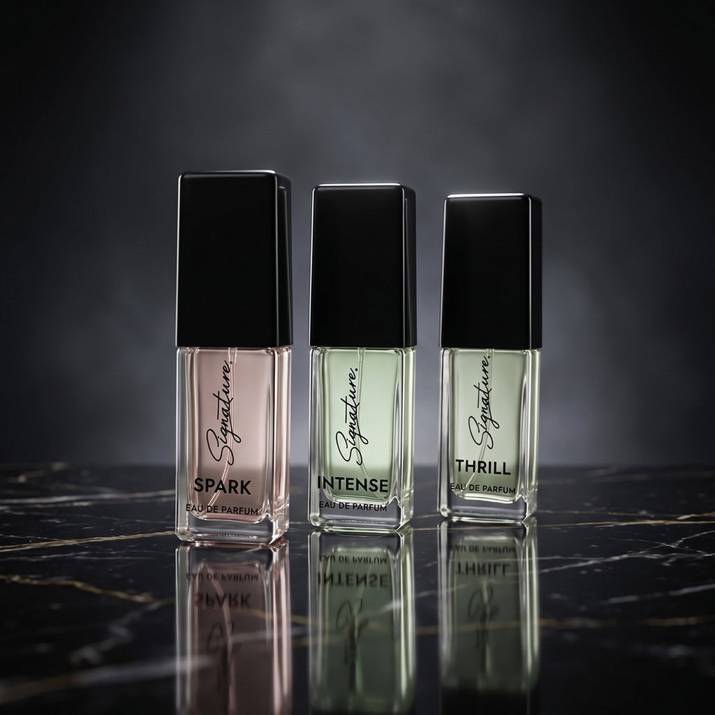 Mini Eau de Parfum 5-piece fragrance kit in elegant packaging