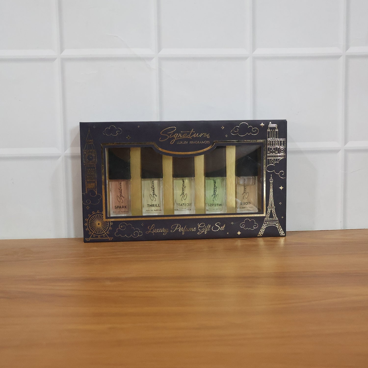Aromatic luxury perfume mini bottle set for everyday use