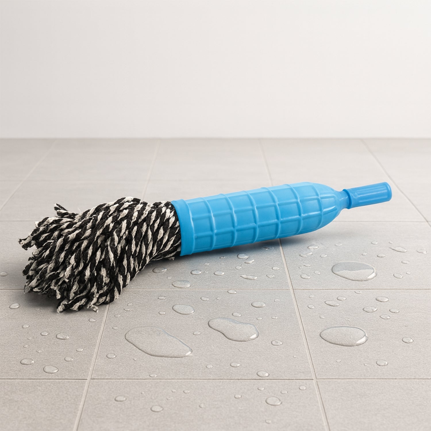 Top-down view of the Cotton Mop Refill, showcasing its wide cotton head.