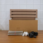 Order 3-layer multipurpose storage trolley online for home organization
