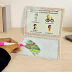 Reusable water pen included with Magic Water Drawing Book kit