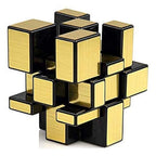 Intricate premium golden Magic-style design on puzzle cube