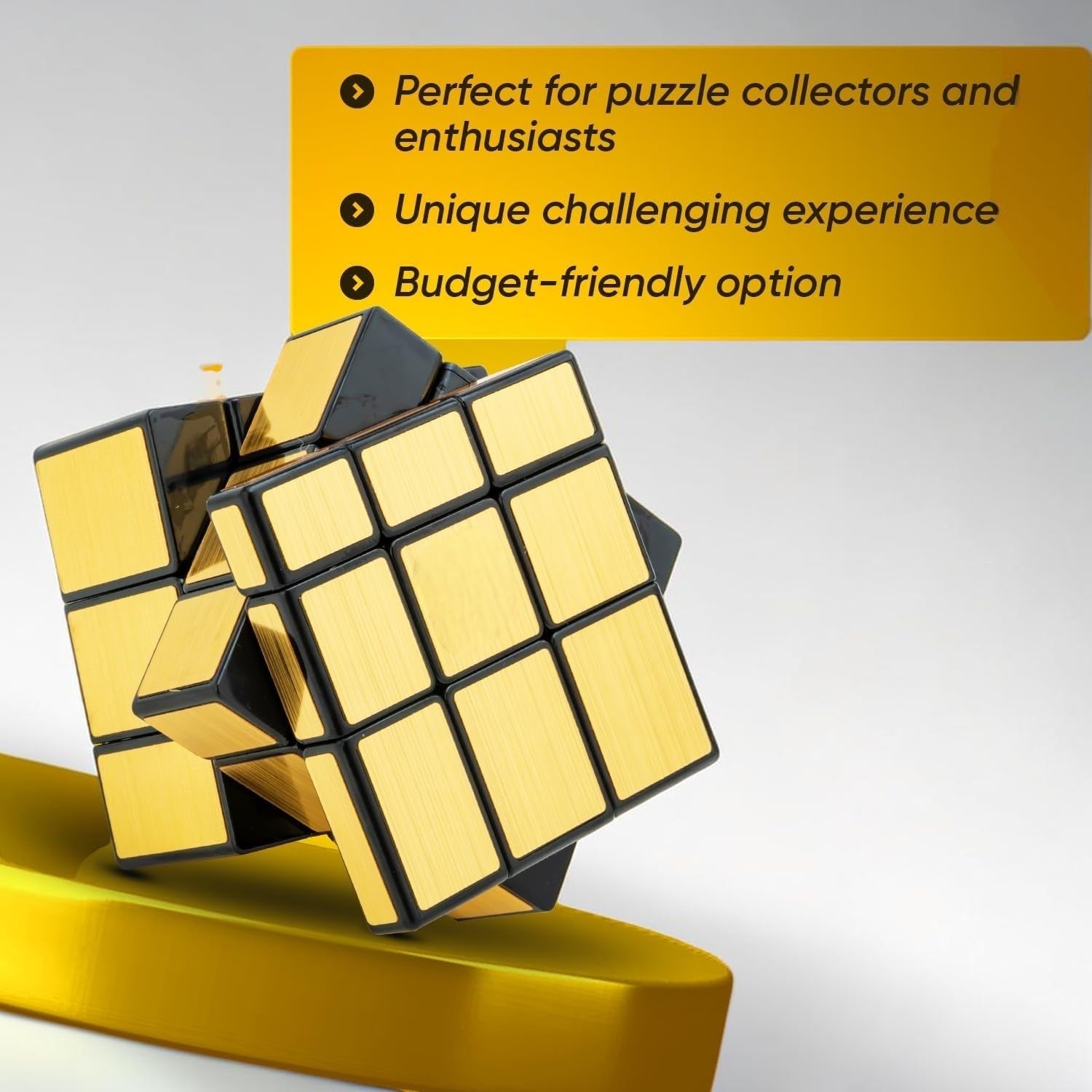 Kids playing and focusing on solving the Magic Puzzle Cube