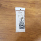 Lifestyle image showing Mahakal metal keychain as key accessory
