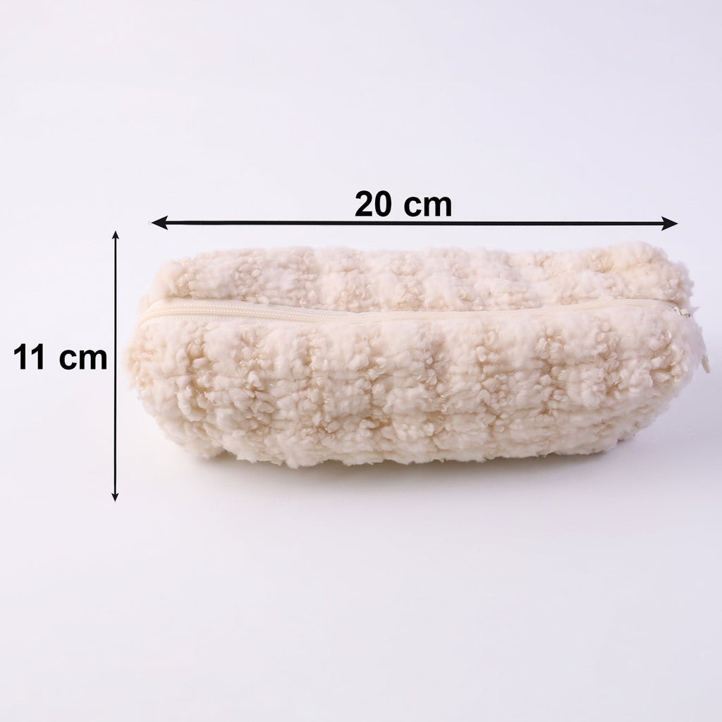Elegant multipurpose zipper pouch ideal for travel and home organization