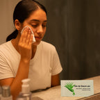 Disposable makeup remover aloe wipes ideal for travel and daily use