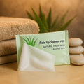 Pack of alcohol-free makeup remover wipes infused with natural aloe vera