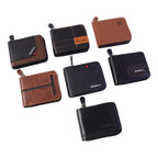 Open zip-around cardholder wallet revealing organized compartments