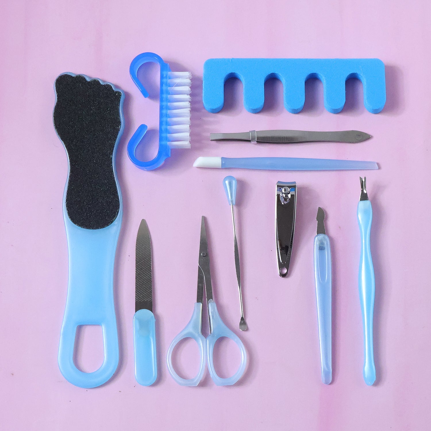 Beauty nail care kit with multipurpose tools