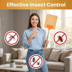 Household insect swatter tool for flies and bugs