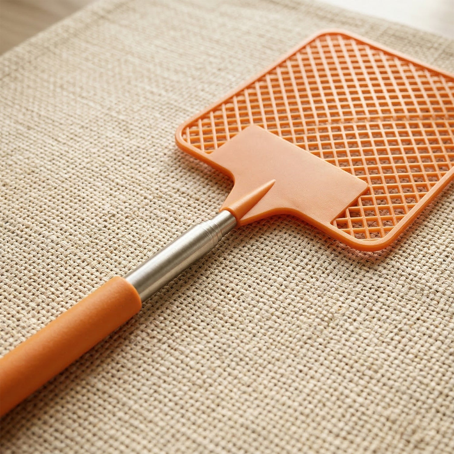 Durable plastic fly swatter for home use
