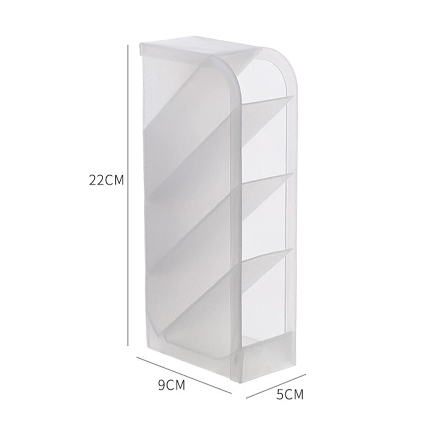 Size details of plastic multi-storage desk holder
