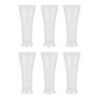 Elegant and sturdy plastic drinkware set with a non-slip matt texture