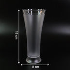 Six unbreakable matt finish plastic glasses designed for daily use