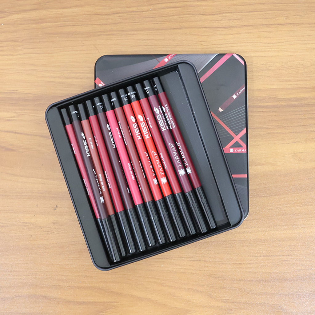Daily use matte lipstick pencil with smooth application