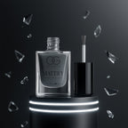 OG Beauty Calm Grey Mattify Nail Paint bottle on a minimalist background.
