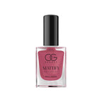 Compact 10 ML bottle of Mattify Pink Nail Paint ideal for travel and daily use
