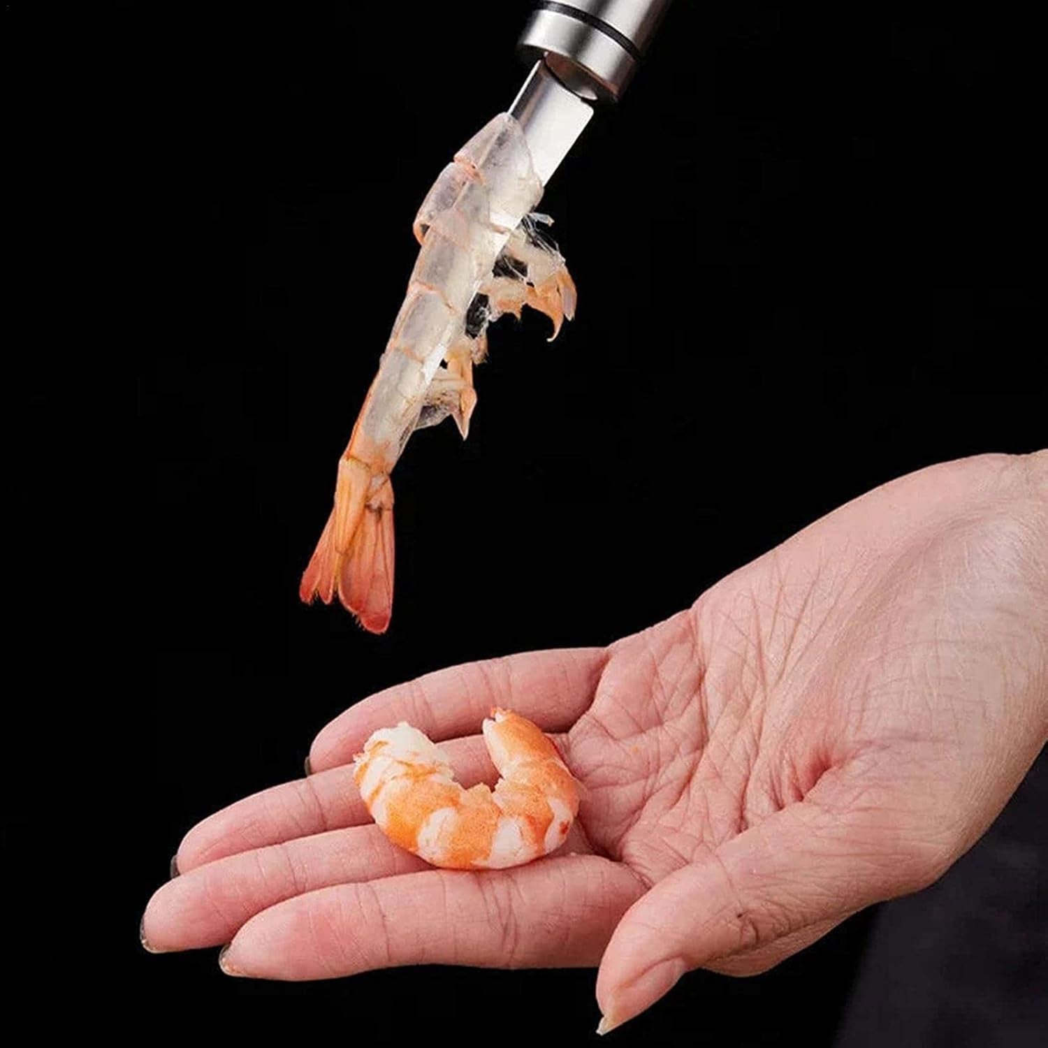 Compact stainless steel corer and slicer tool for home kitchens