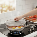 Durable stainless steel food net cover for kitchen use