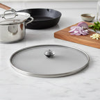 Stainless steel mesh food net lid for covering fruits and snacks
