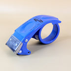 Angled view of the VoltDesk Metal Packing Tape Dispenser, an essential office packing tool.