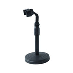 Universal mobile phone holder on office desk