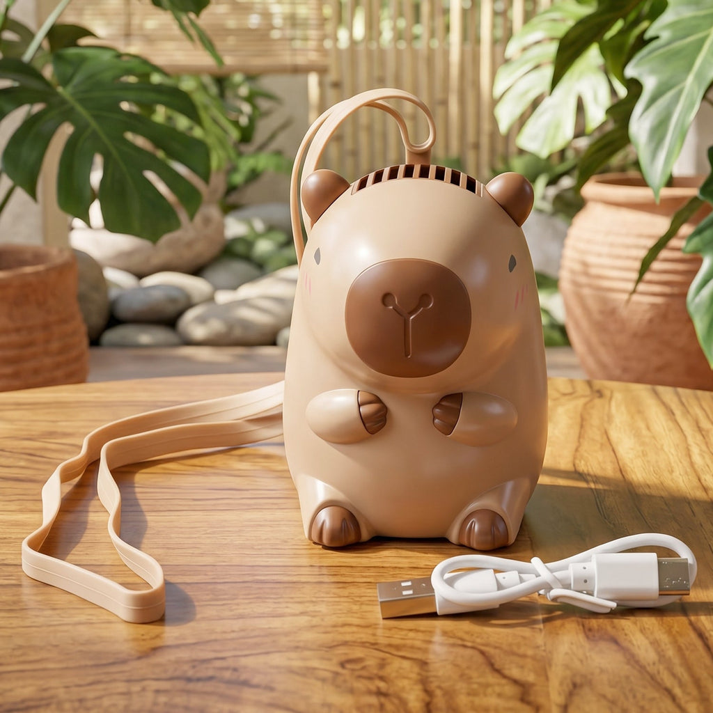Wearable neck fan for kids cooling and outdoor comfort